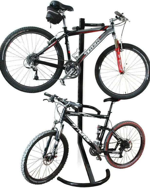 Gravity bike rack deals