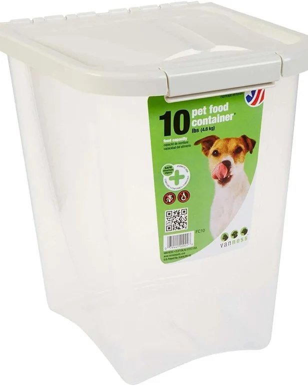 Dog food bin pets at home hot sale