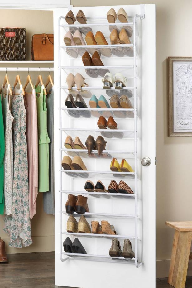 20 Best Shoe Storage Ideas 2022, Small Wooden Shoe Rack For Closet
