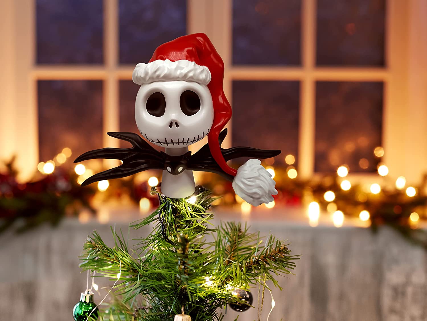 Creative Tops Christmas Decoration Supplies Tree Top Star-Creative Doll Christmas-Tree Hat 