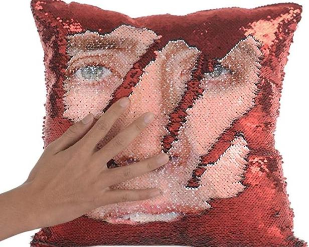 Bob ross sequin deals pillow