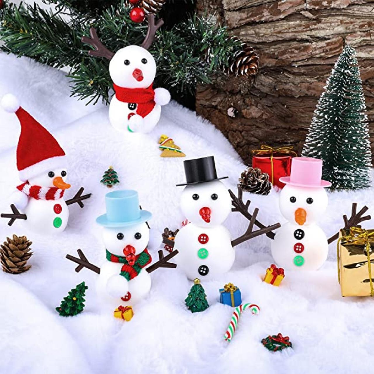 Snowman Picture Ornament Craft Kit - Crafts for Kids and Fun Home Activities