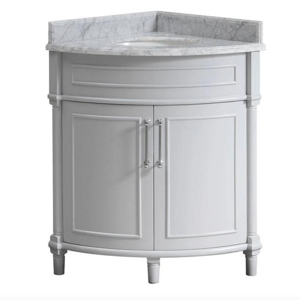 35 Best Bathroom Vanities 2022 Hgtv - Home Decorators Collection 30 In 3 Piece Vanity Combo