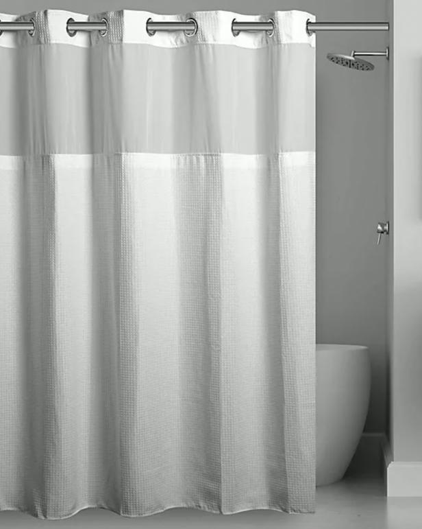 12 Best Shower Curtains Of 2022, Shower Curtains For 10 Foot Ceilings