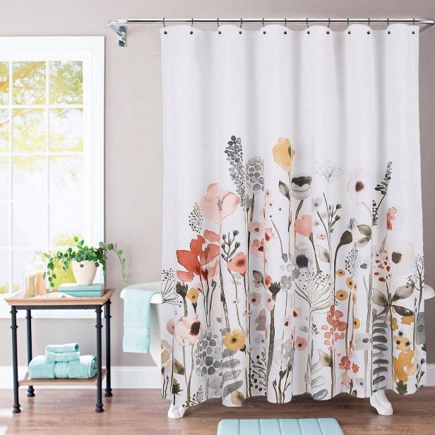 12 Best Shower Curtains Of 2022, Better Homes And Gardens Palm Shower Curtains