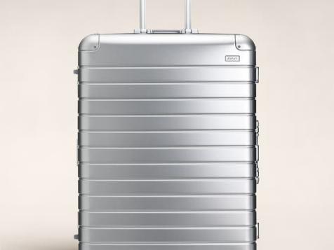 This AWAY Suitcase Is the Perfect Dupe for Luxury Aluminum Luggage