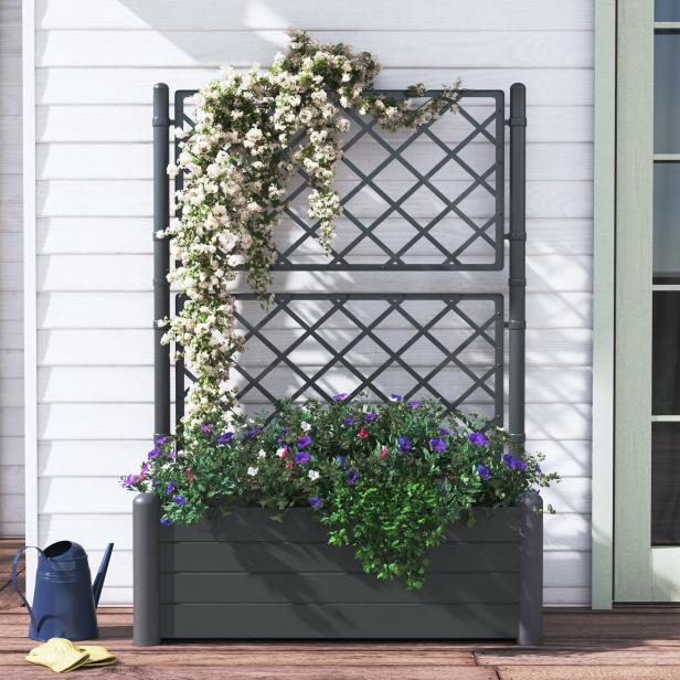 Garden Border Decorative Metal Fence Panels — Rickle