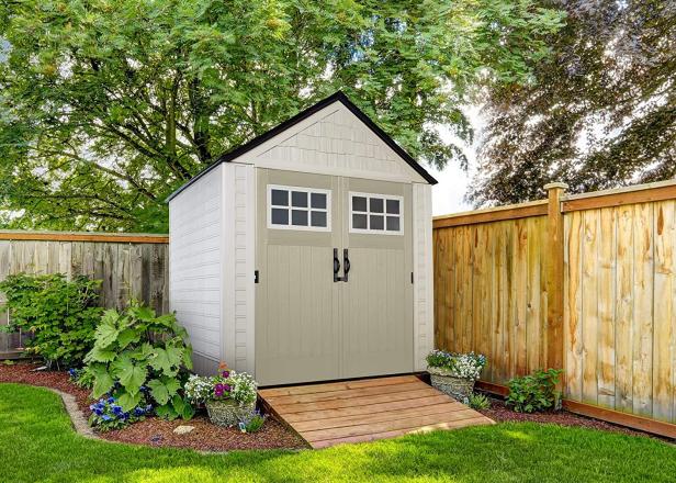 modern tool shed