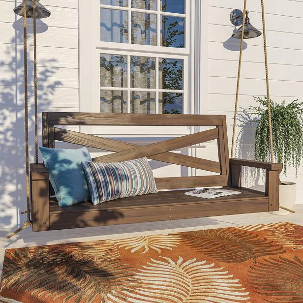12 Best Porch Swings For Every Style And Budget In 2022 Hgtv 9565