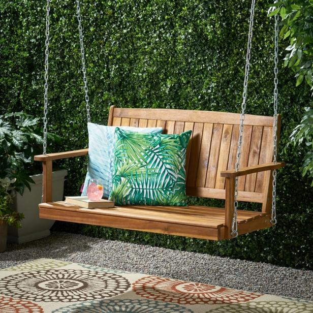 12 Best Porch Swings For Every Style, Outdoor Table Swing Set