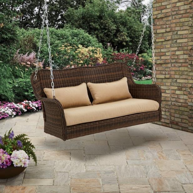 12 Best Porch Swings For Every Style, How To Recover Outdoor Swing Cushions From Wall