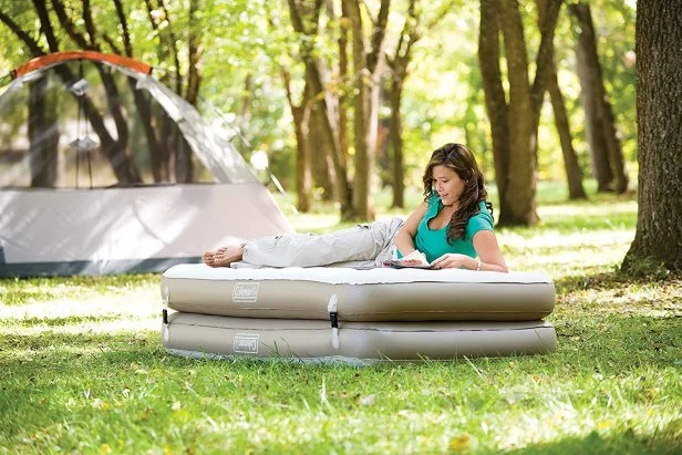 Coleman camping air mattress top