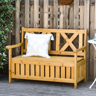 Outdoor storage benches on sale for sale