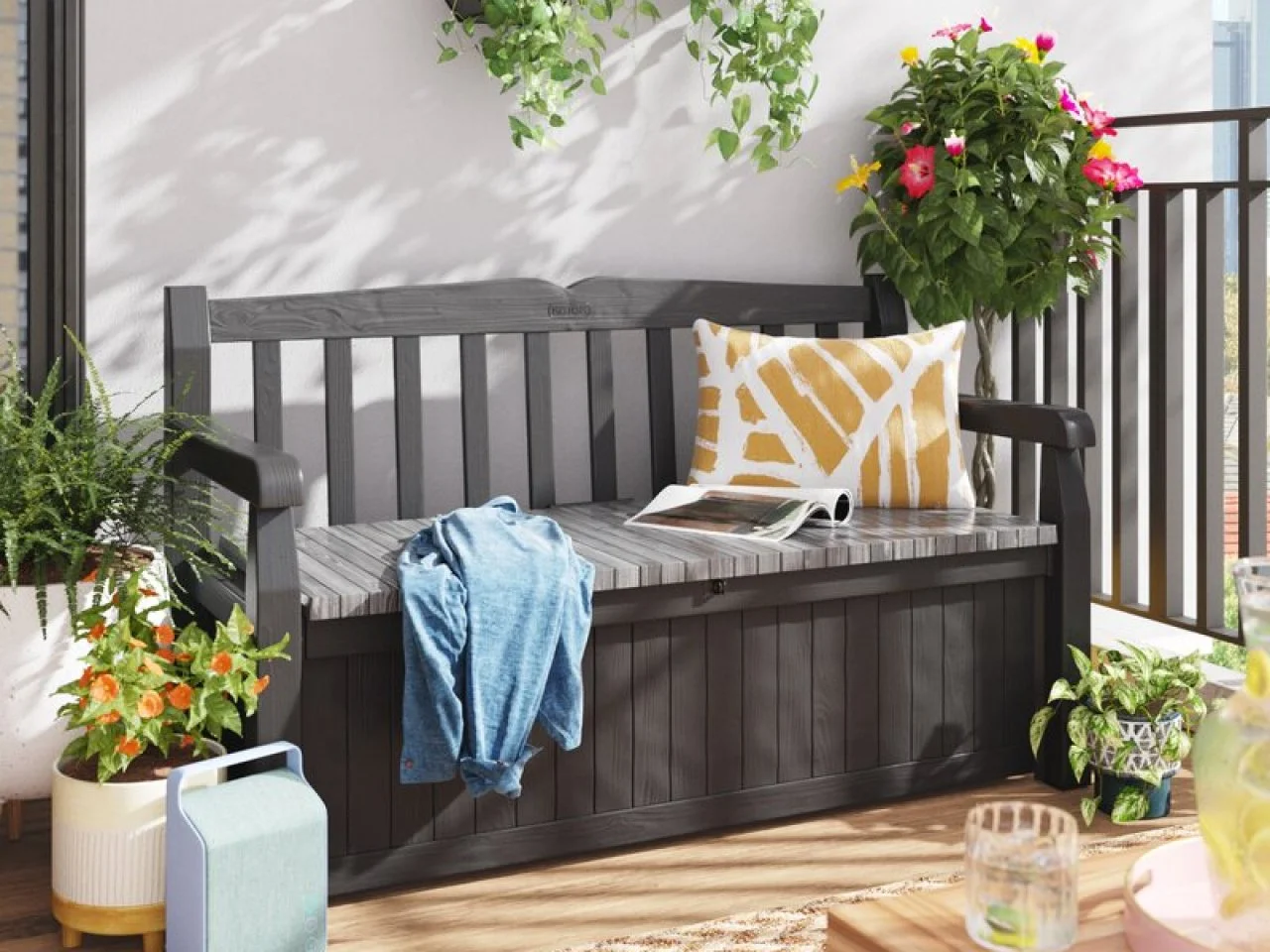 11 Best Outdoor Storage Benches in 2024 HGTV
