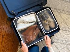 Keep sneakers, heels, hiking boots and more organized with these top-rated packing cubes and bags.