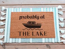 Make a statement for the season ahead with these fun and fabulous doormats.