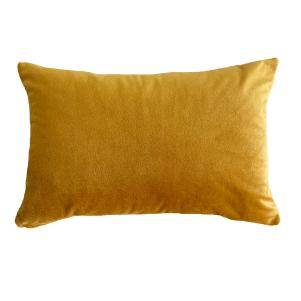 Mustard Yellow Velvet Pillow