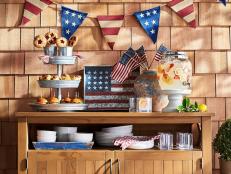 Take your backyard barbecue up a notch with our top picks for indoor and outdoor Fourth of July decor.