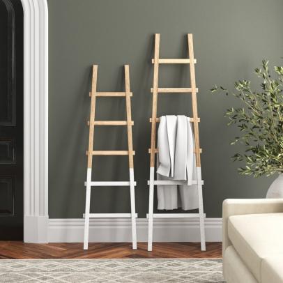 11 Beautiful Blanket Ladders We Love Right Now