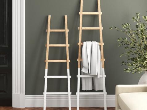 10 Beautiful Blanket Ladders We Love Right Now
