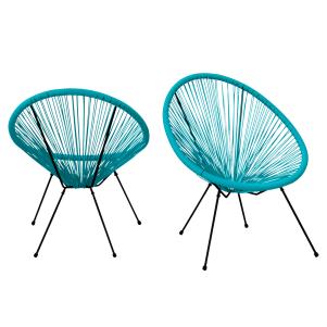 Teal Englewood Patio Chairs