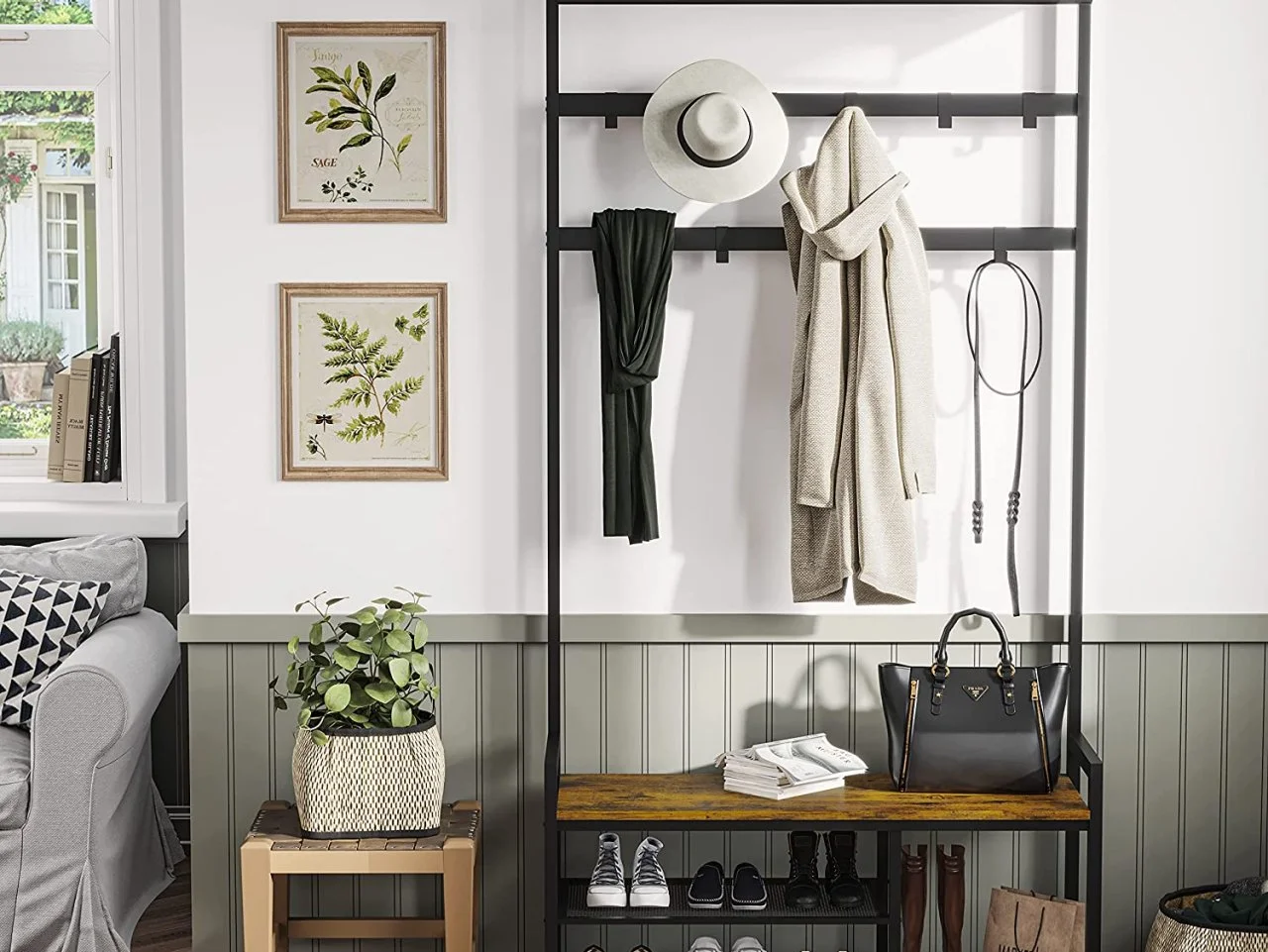 Entryway bench and coat rack plans shop