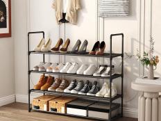 Shop our favorite shoe storage ideas, from over-the-door organizers to chic entryway benches.