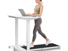 Shop our favorite under-desk treadmills to put some pep in your step and support heart-healthy movement on even the busiest work days.