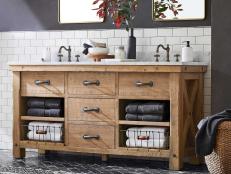 Freshen up in a flash with our top vanity picks for your bathroom remodel.