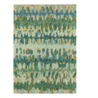 Paint Chip Moss Wool Rug