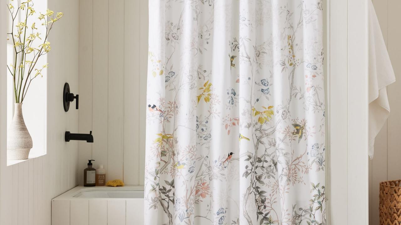 14 Best Shower Curtains Of 2023 Hgtv Top Picks