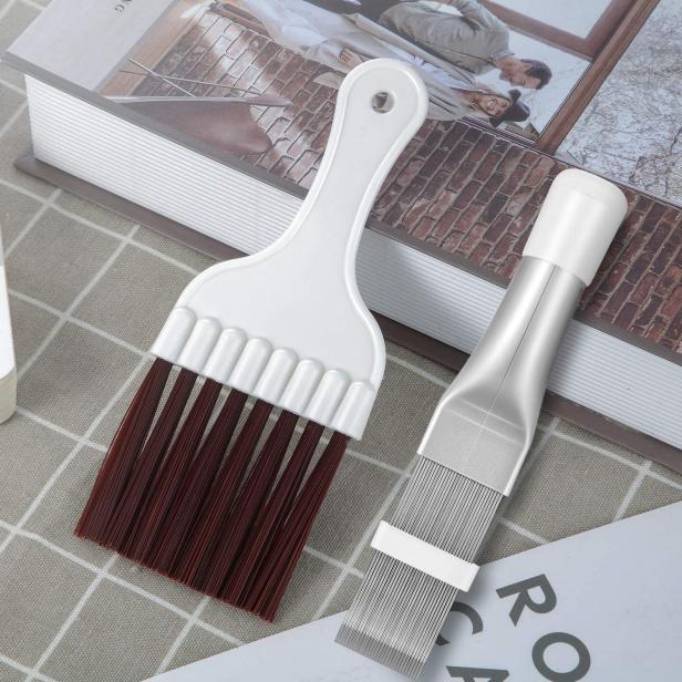  Cleaning Brushes for Drill Small Spaces with Long Handle,  Integrated Brush & Clip, Bathroom Brush Ground Seam Brush Cleaning Brush  Toilet Cleaning No Dead Corner Floor Brush Hard : Home 