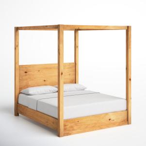 Modica Solid Wood Bed