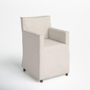 Rosanella Linen Arm Chair