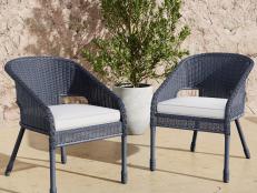 These weather-resistant chairs are just what you need to transform your outdoor space into a summer oasis.