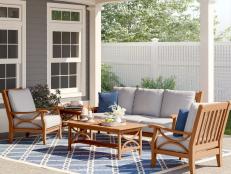 Upgrade your outdoor spaces with teak furniture that will add instant style and last a lifetime.