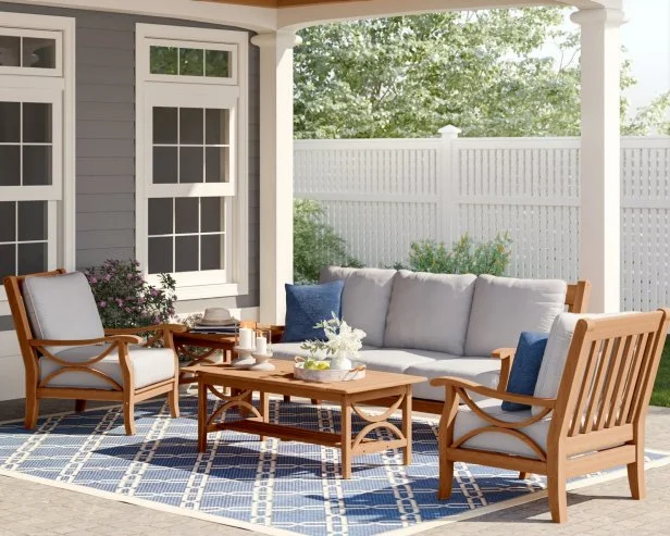 Best Teak Outdoor Patio Furniture 2024 HGTV