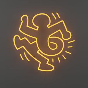 YP x Keith Haring Twisted Man LED Neon Sign
