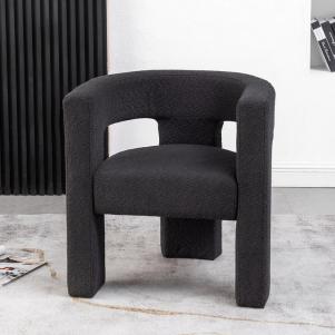 Dorpha Boucle Square Chair