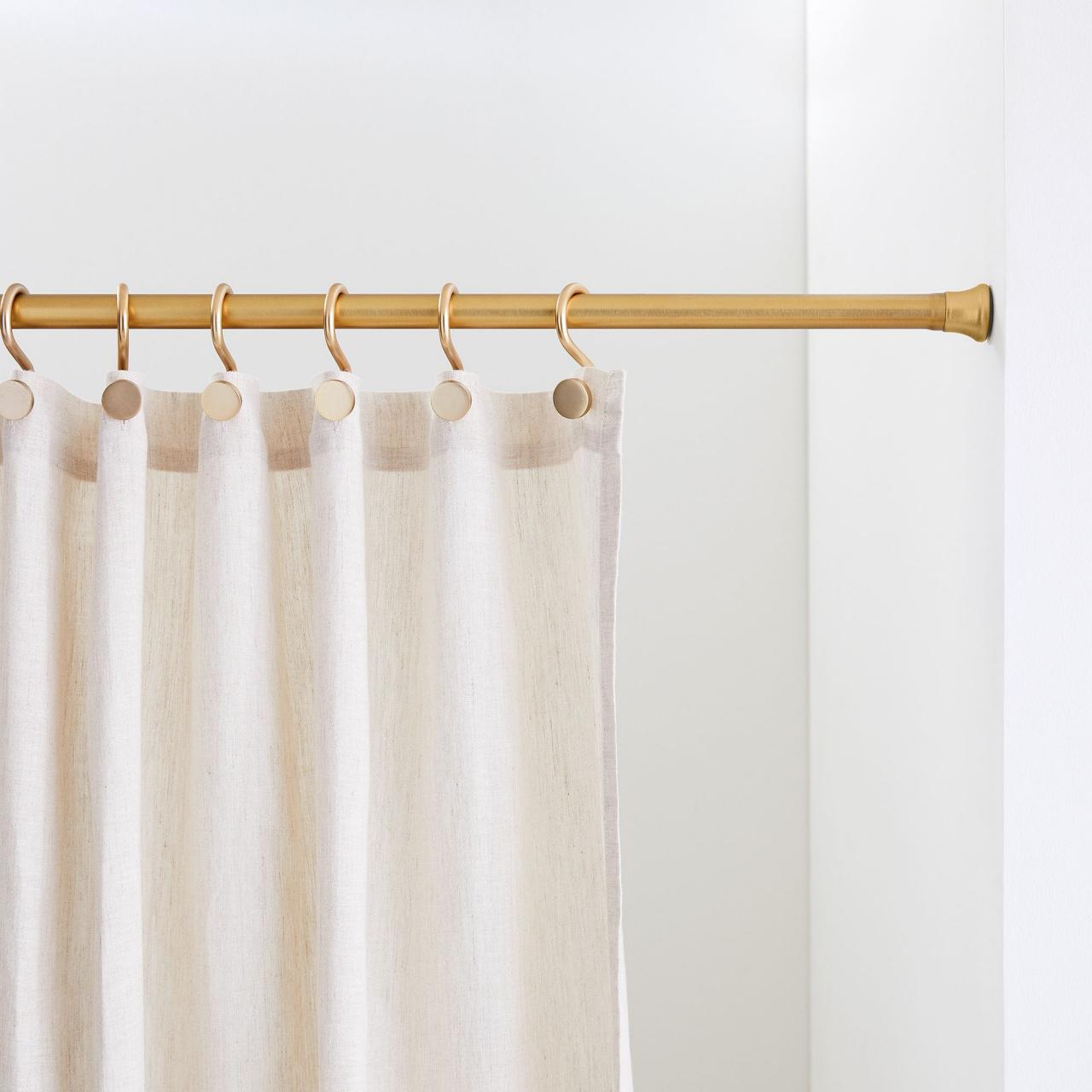 10 Best Shower Curtain Rods 2023, HGTV Top Picks