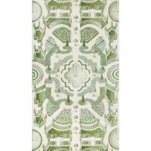 Cole & Son Topiary Leaf Green Wallpaper