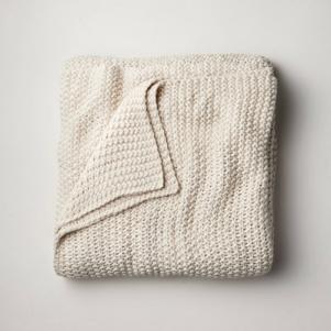 Casaluna Chunky Knit Blanket Natural