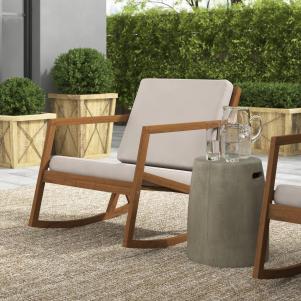 Solid Wood Rocking Chair