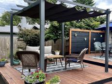 Bring on the shade. These retractable canopies and awnings allow you to tailor your outdoor spaces to your exact shade needs.