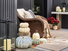 You don't have to head indoors as the temperatures drop. Keep your outdoor space warm and cozy with these essentials, and enjoy watching the leaves change colors.