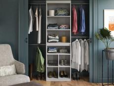 Make the most of your wardrobe, however big or small, with a closet system that will do the sorting and organizing for you.