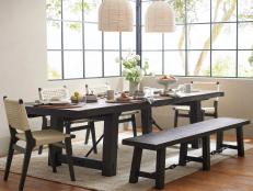 Whether you have a large family or are always hosting grand get-togethers, an extra-large table is a must. These tables were made for your biggest gatherings.