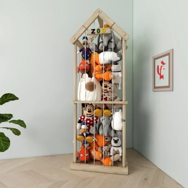 Storing stuffed animals clearance