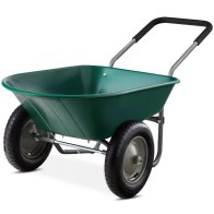 Best Choice Products Dual-Wheel Garden Cart
