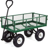 Gorilla Carts Steel Garden Cart